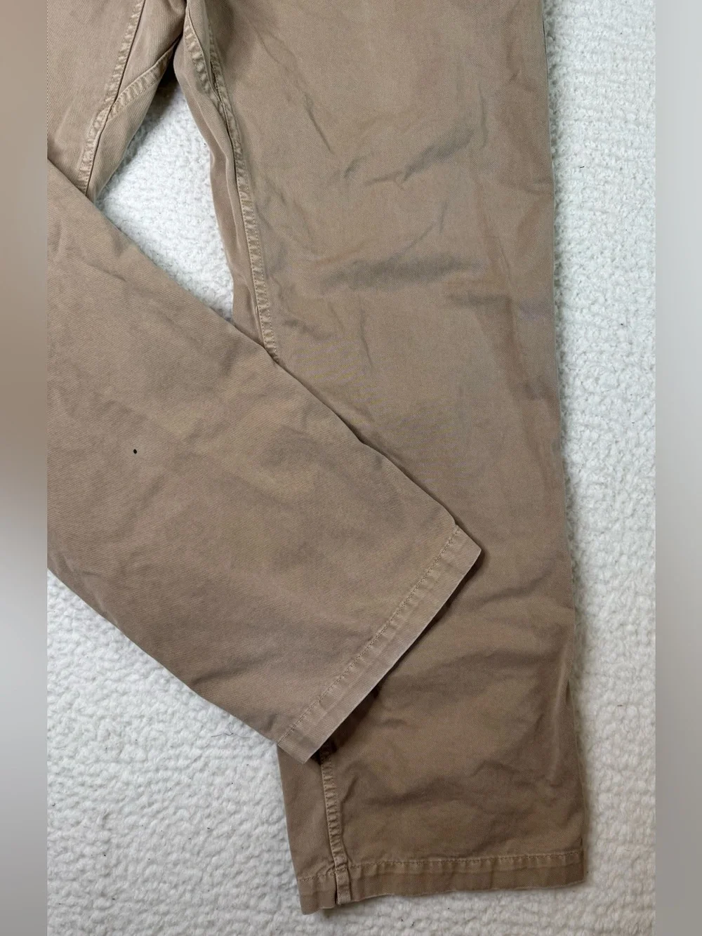 Gramicci Belted Pull On Outdoor Camping Hiking Pants Tan Mens Size XL Length 31